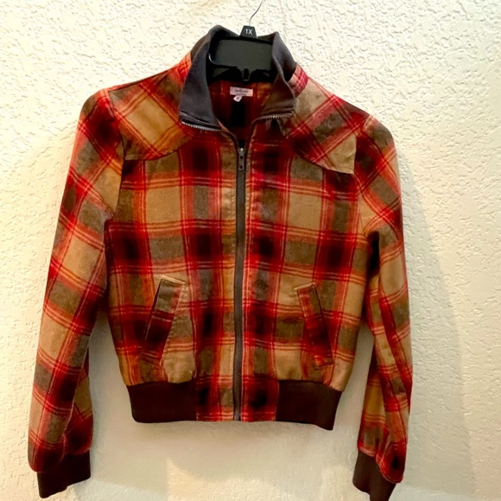 Sashimi Brand Ladies Plaid Jacket‎ Size Small